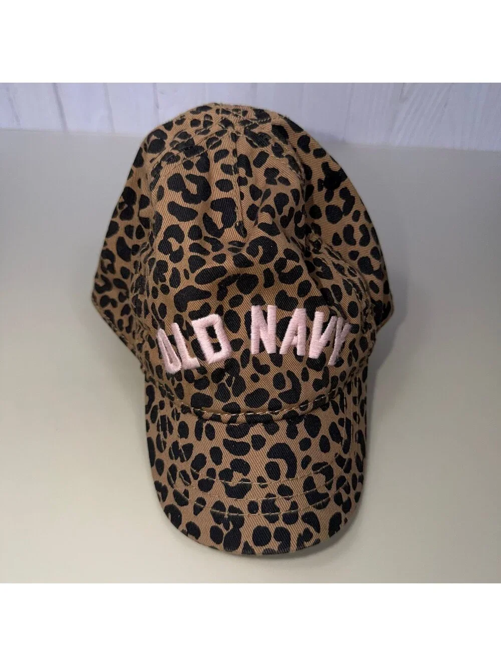 Old Navy Leopard Print “Old Navy” Baseball Cap Hat XS